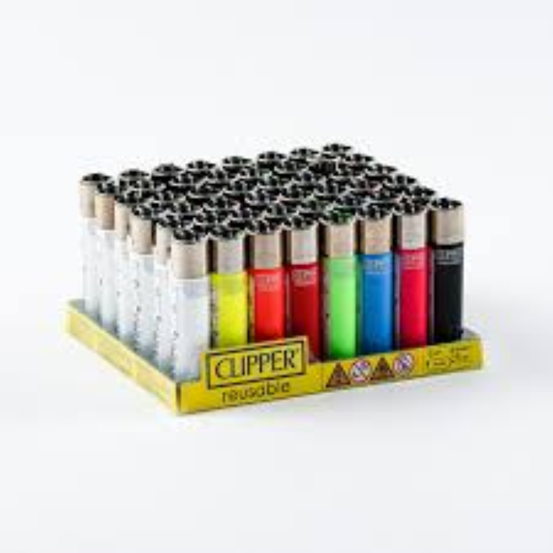 CLIPPER TUBE CLASSIC COLOURS LIGHTER 1UNIT